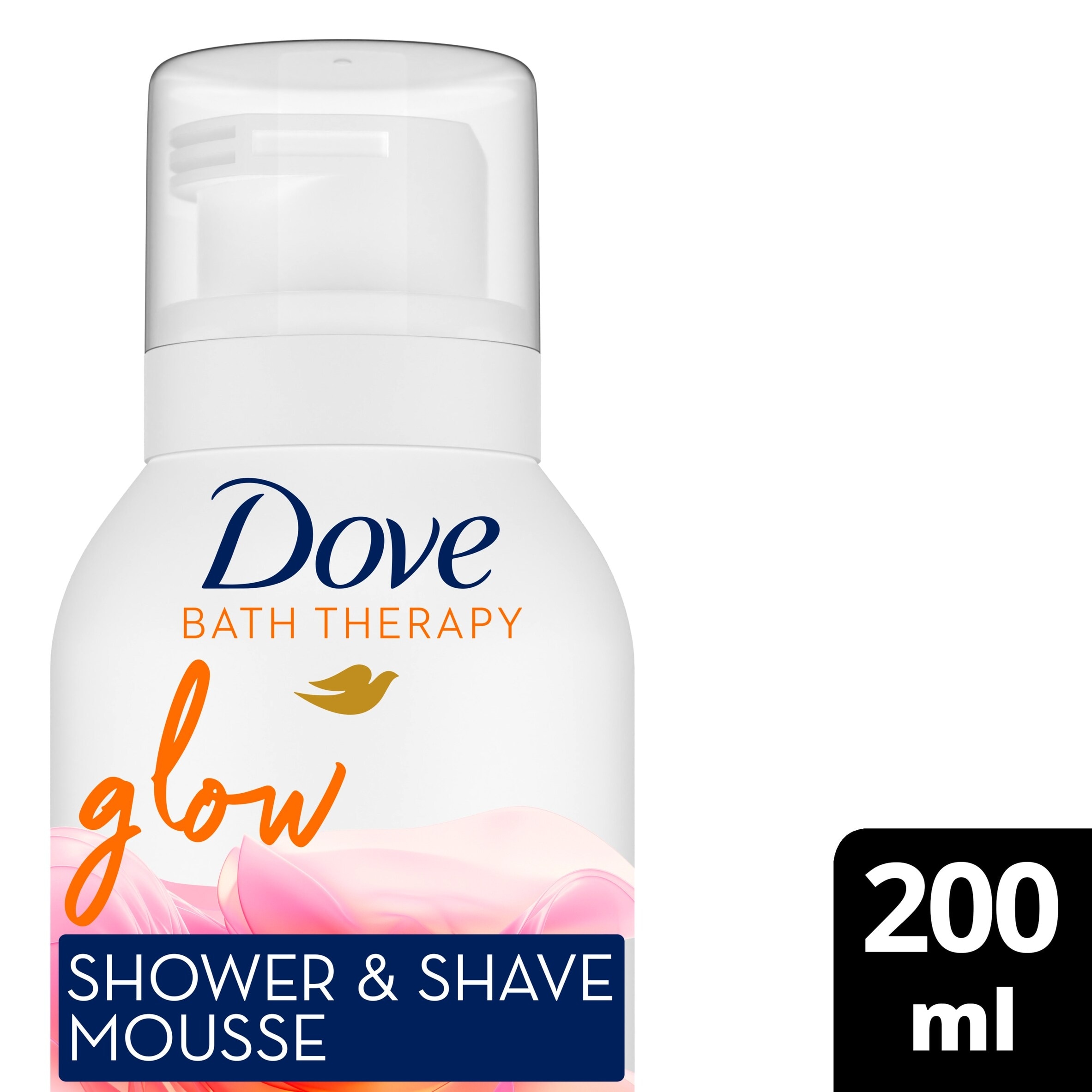 Dove Glow Shower & Shave Mousse Blood Orange & Spiced Rhubarb 200ml