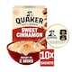 image 1 of Quaker Oat So Simple Sweet Cinnamon Porridge Sachets 10x33g