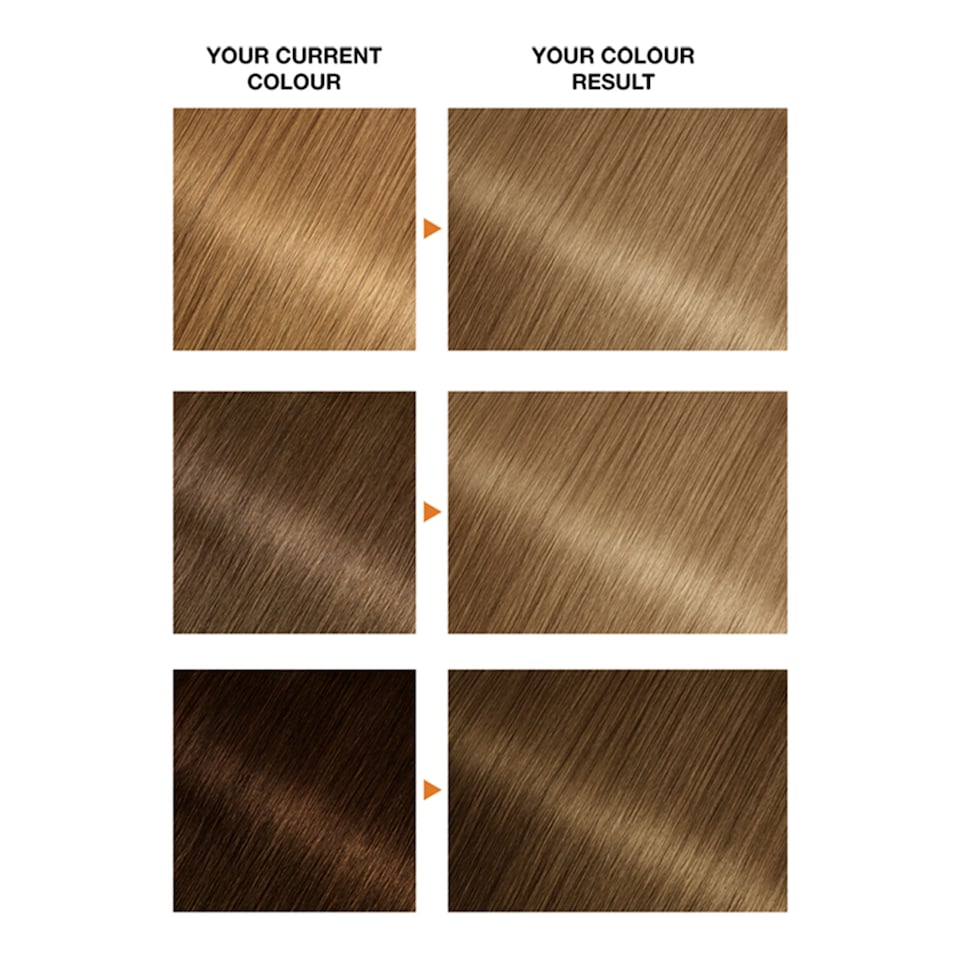 image 1 of Garnier Belle Color Permanent Hair Dye - Natural Medium Blonde 8