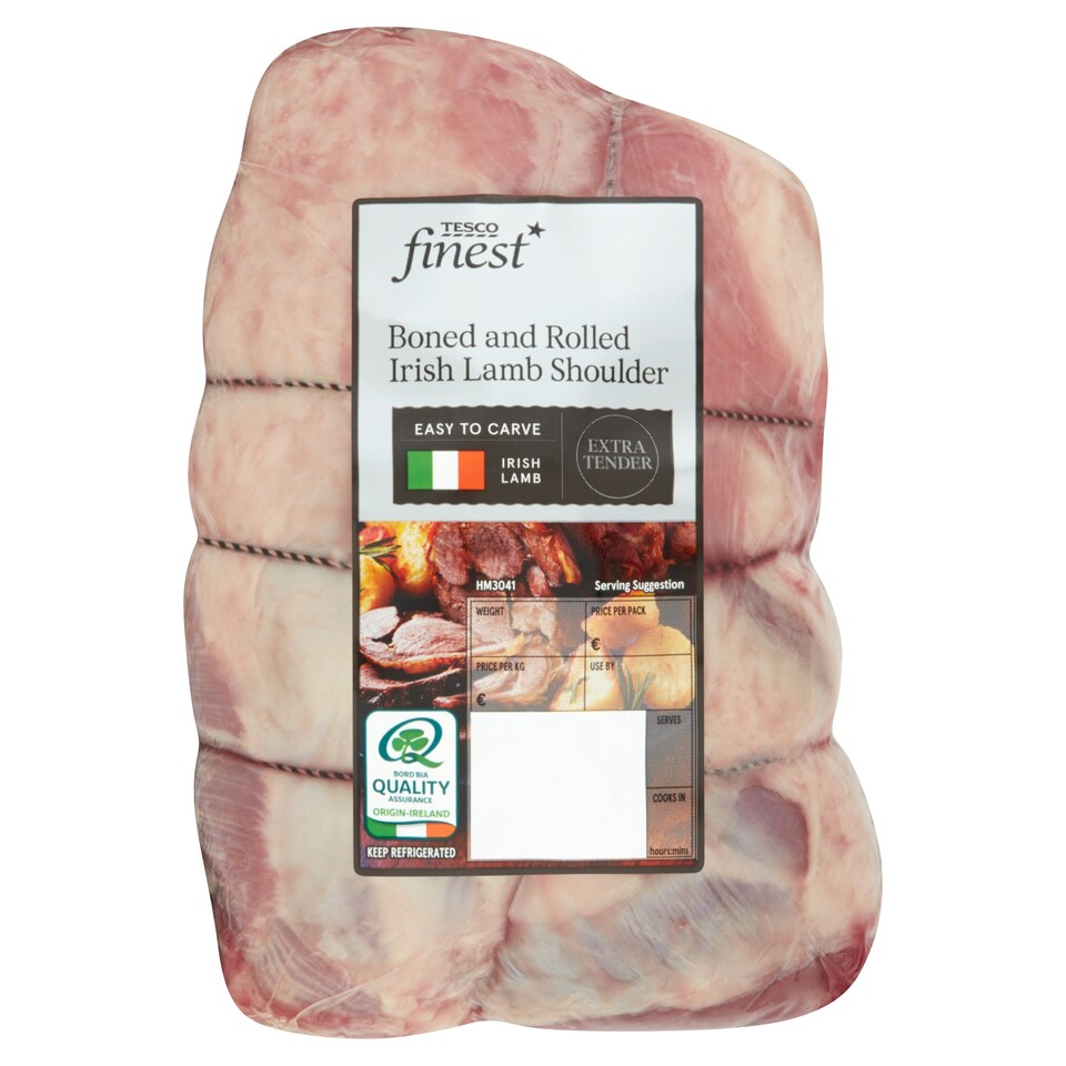 Tesco Finest Boned And Rolled Irish Lamb Shoulder