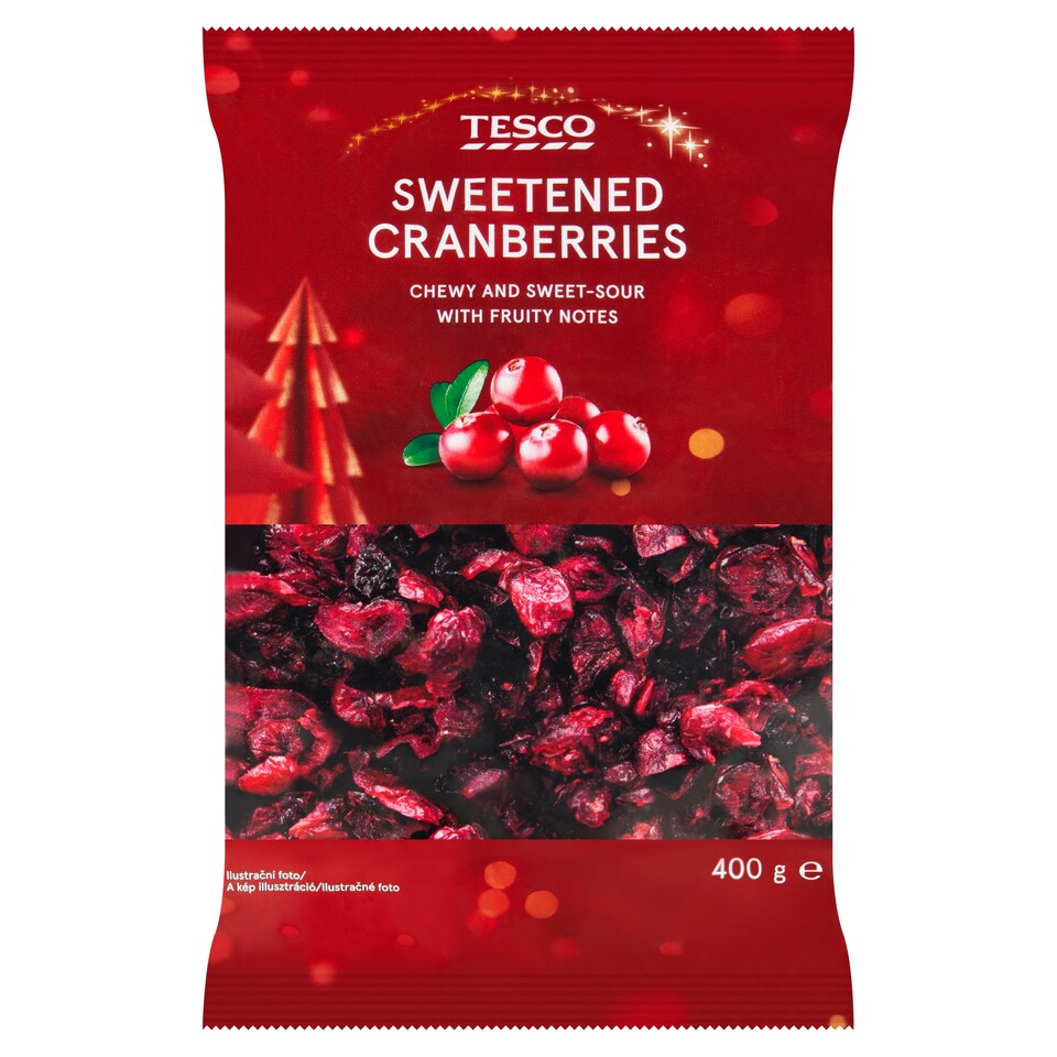 Tesco Brusnice krájané 400 g