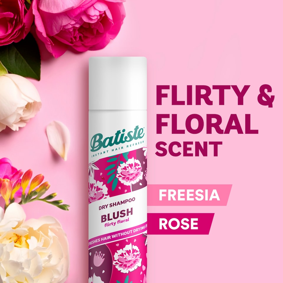 image 1 of Batiste Blush Dry Shampoo 350Ml