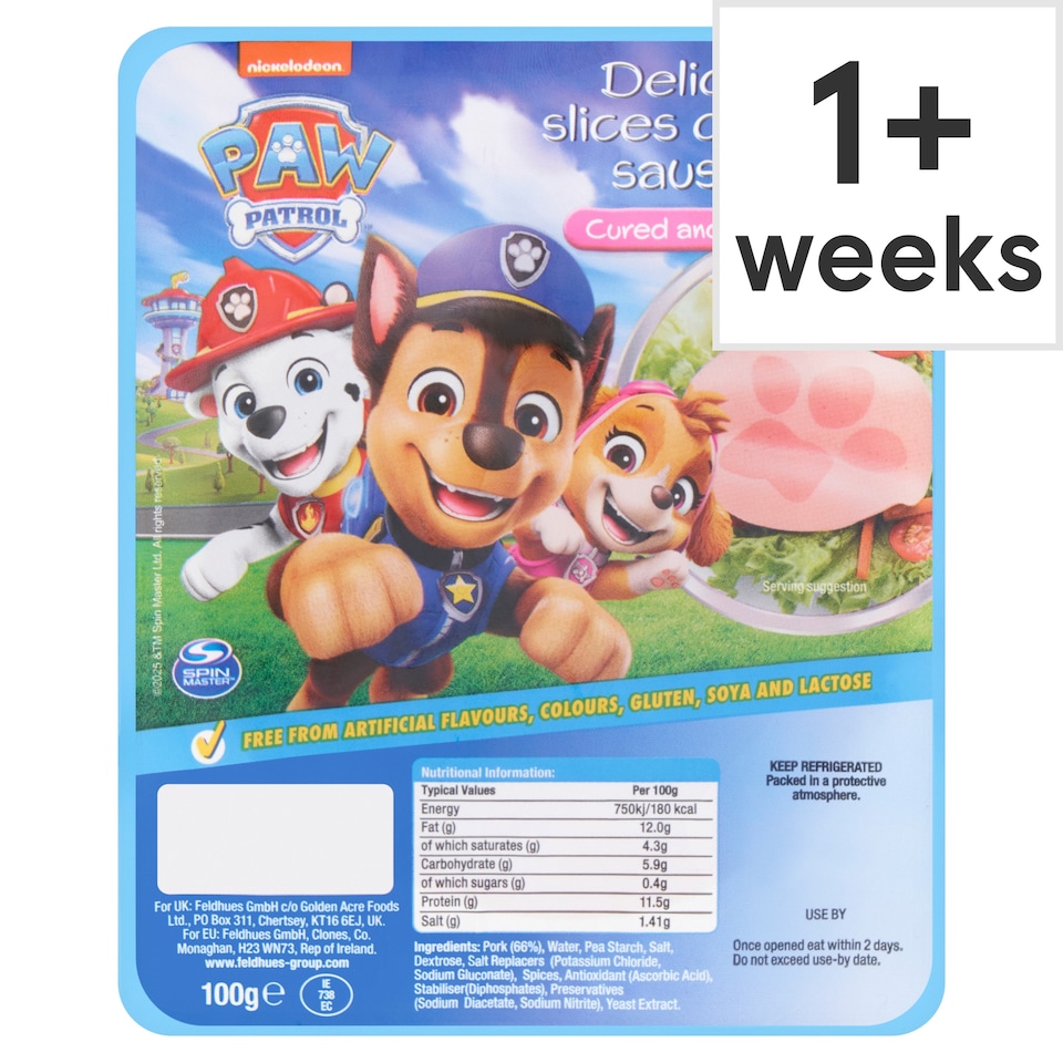Paw Patrol Slices 100G