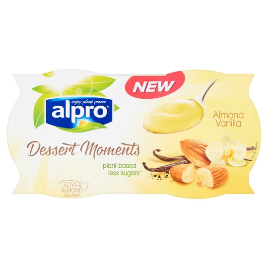 Alpro Dessert Moments Almond Vanilla 4X125g