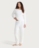 image 2 of F&F CoolEase™ Modal Rich Long Sleeved Pyjama Top in Cream
