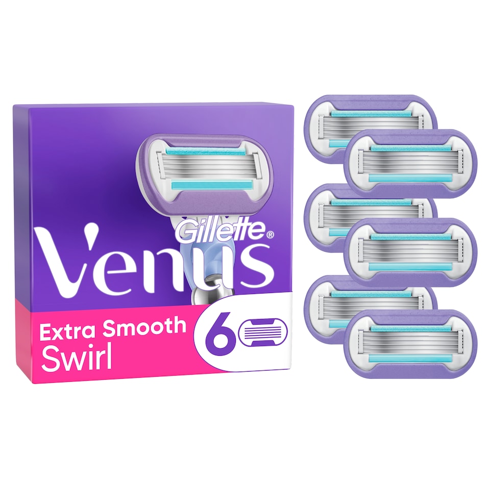 image 1 of Venus Swirl Blades 6 Pack