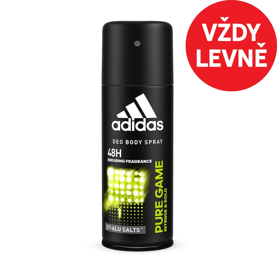 adidas Pure Game for men - deo spray 150 ml