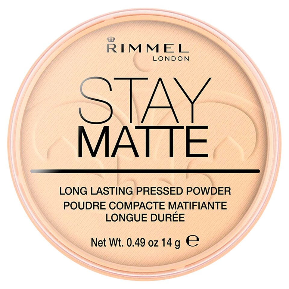 image 1 of Rimmel New Stay Matte Pressed Powder Transparen