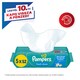 image 1 of Pampers Fresh Clean Baby Wipes 5 Packs = 260 Wipes