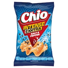 Chio Intense sós és borsos ízű burgonyachips 55 g