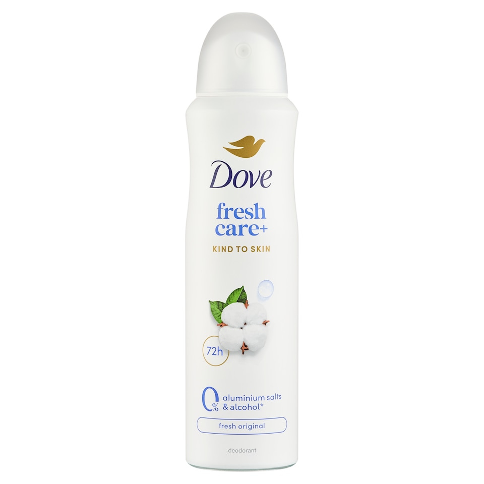 obrázok 1 z Dove 0% Fresh Original dezodorant sprej 150 ml