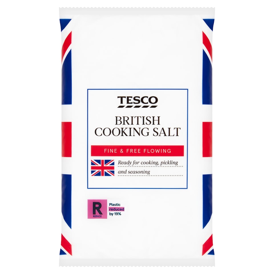 Tesco Cooking Salt 1.5Kg