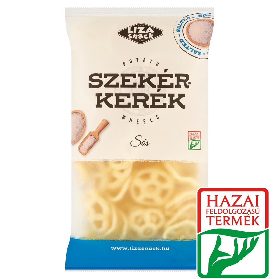 Liza Snack Szekérkerék sós burgonyasnack 40 g