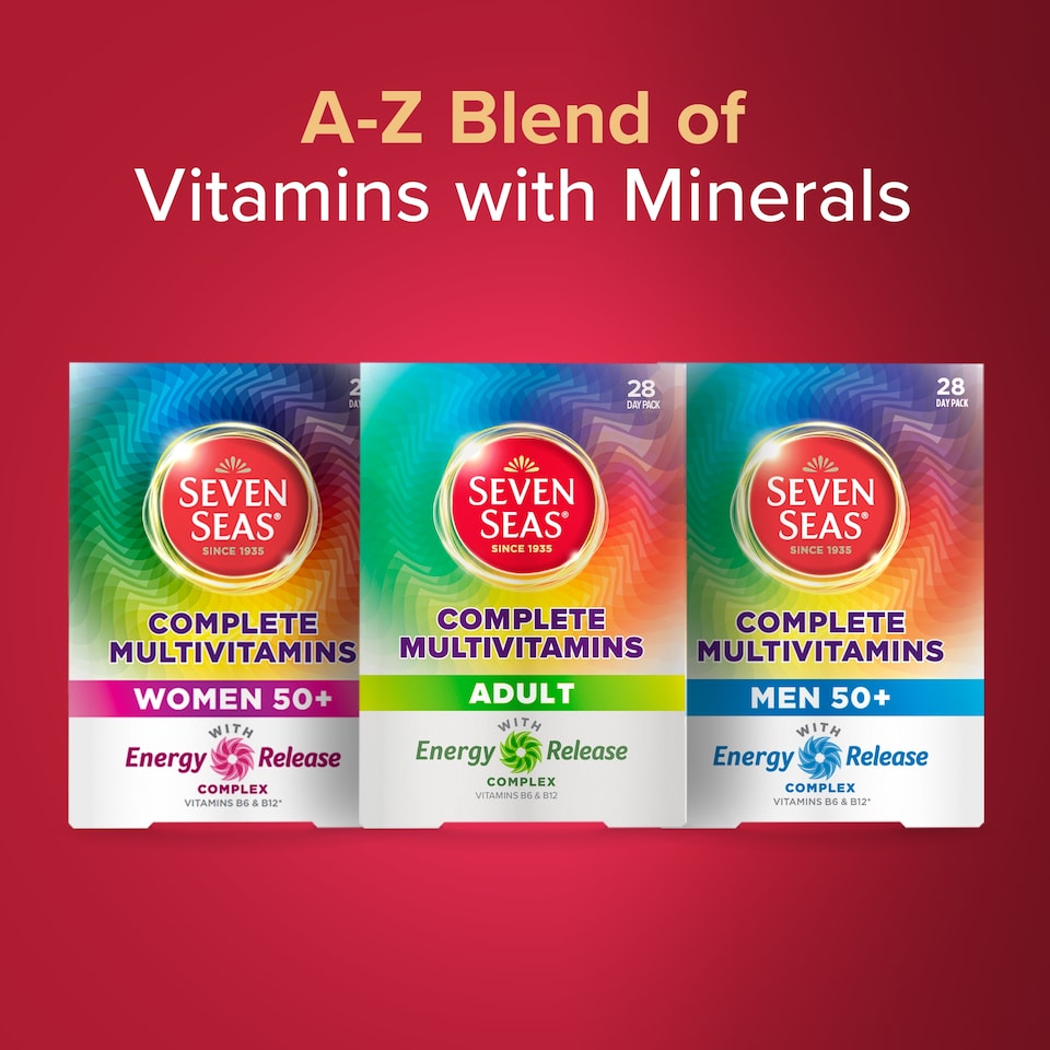 image 1 of Seven Seas Complete Multivitamins Men 50+ 28s