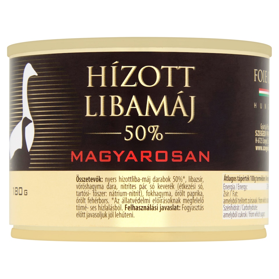 Hungarian Style Fattened Goose Liver 180 g