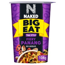 Naked Noodle Panang Fiery Chicken Noodle Pot 104G