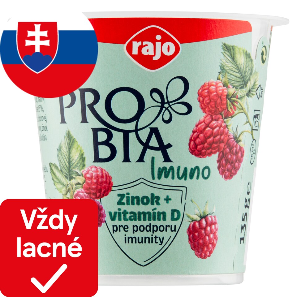 obrázok 1 z Rajo Probia Imuno Malina 135 g