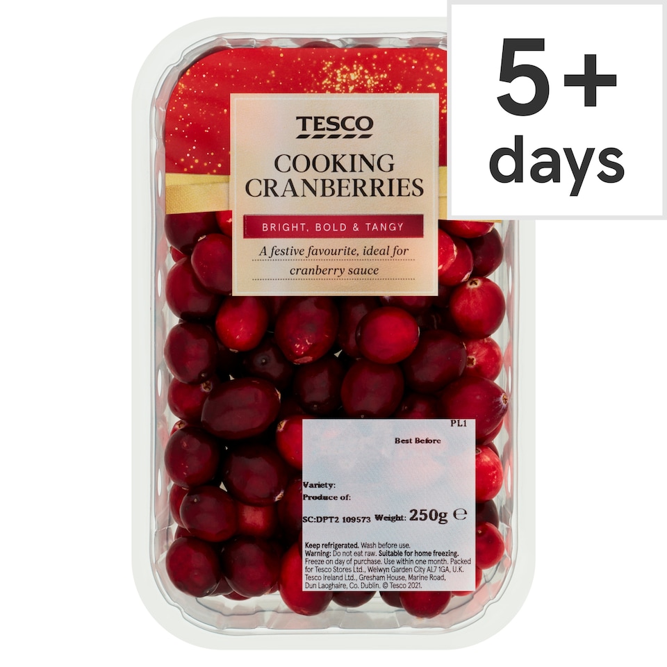 image 1 of Tesco Cranberries 250G