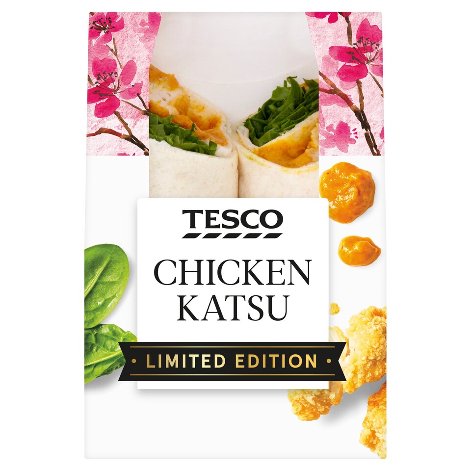 Tesco Chicken Katsu Wrap Tesco Groceries