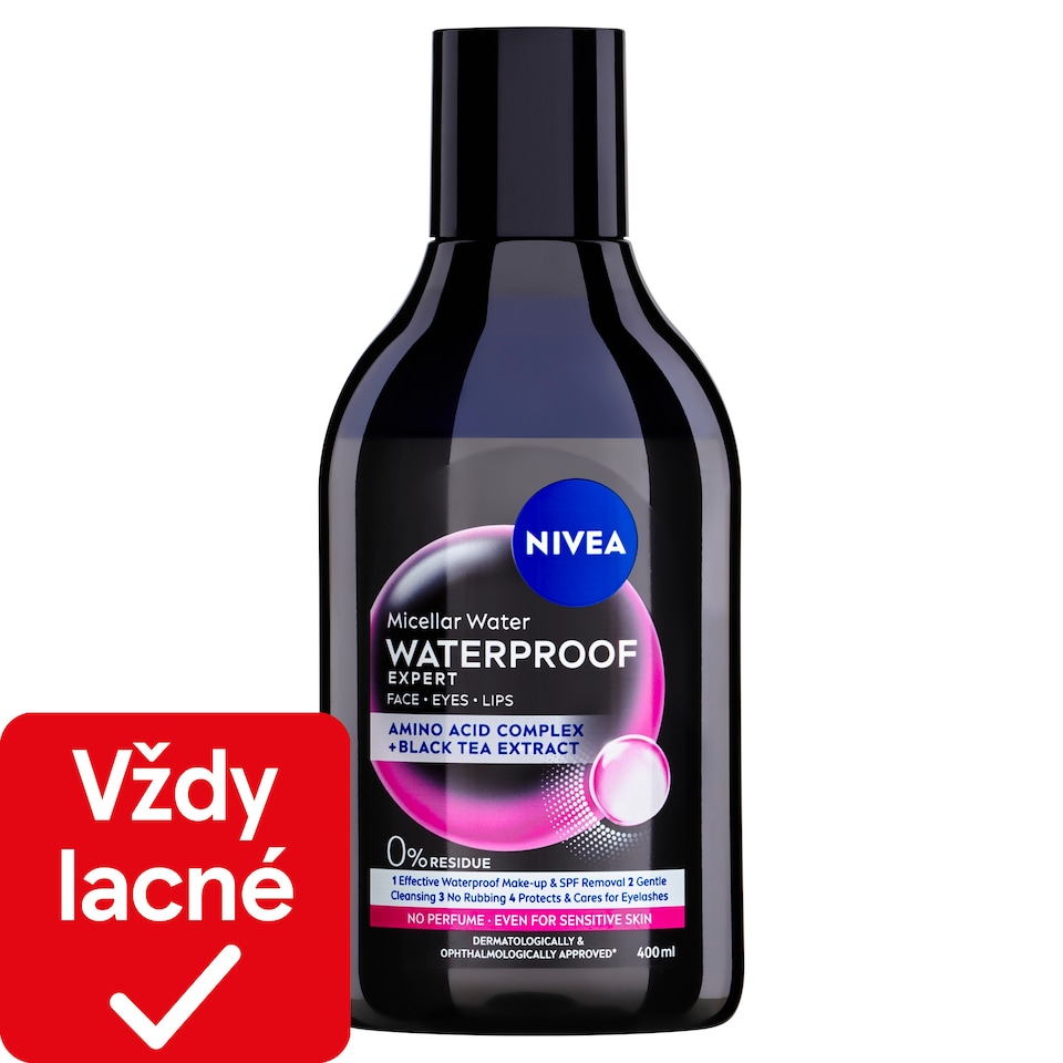 obrázok 1 z Nivea Waterproof Expert Dvojfázová expertná micelárna voda 400 ml