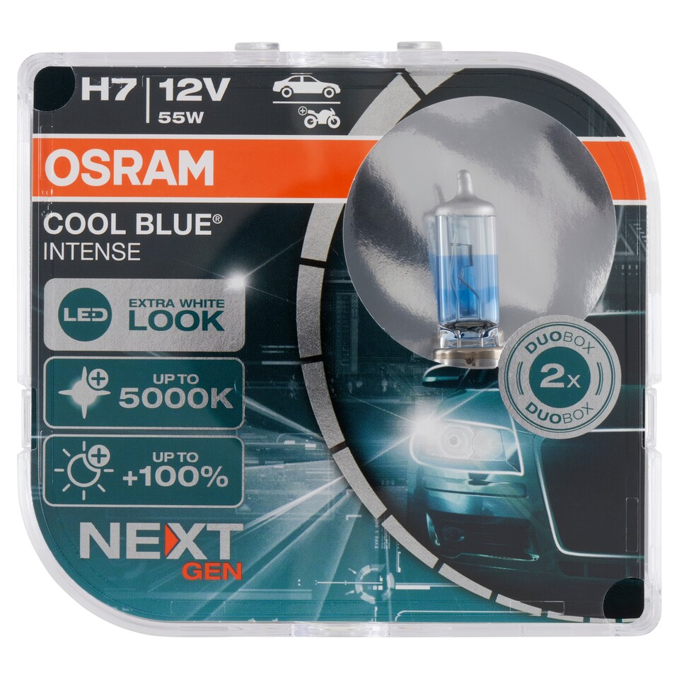 Osram Cool Blue H7 12V 55W 2 ks