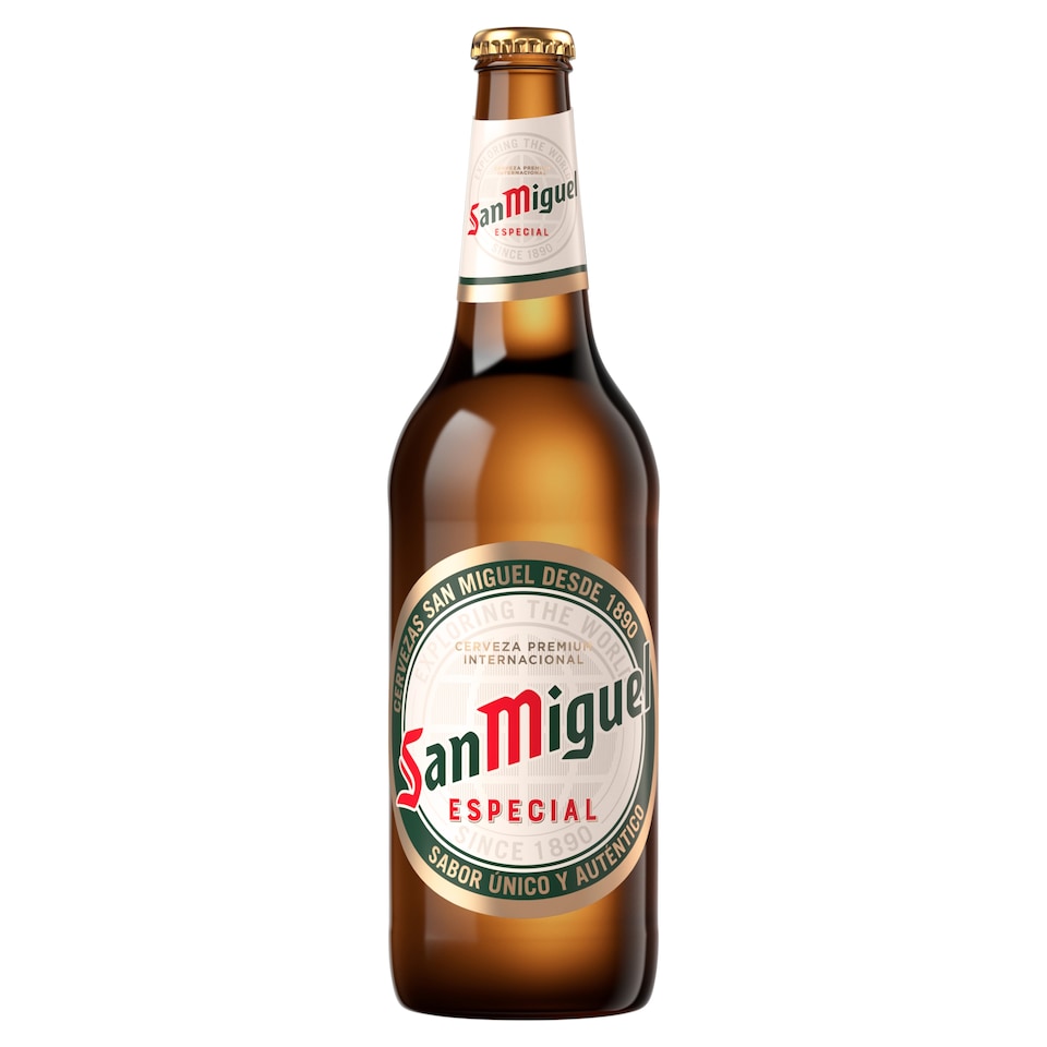 San Miguel Especial Lager Beer Bottle 660ml