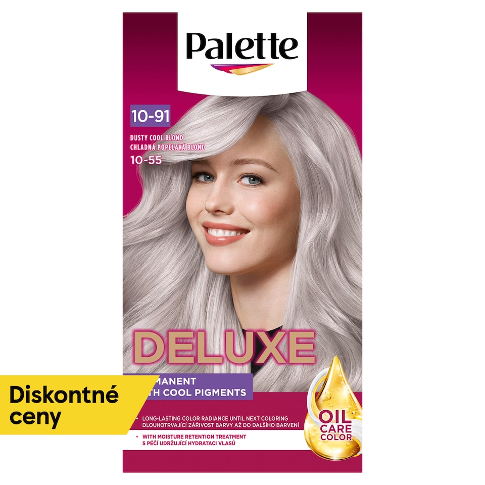 image 1 of Palette Deluxe Hair Color Cool Ash Blond 10-91 (10-55)