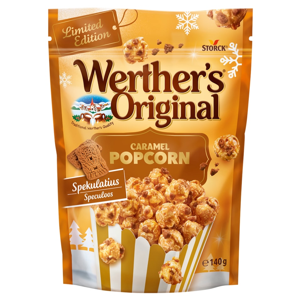 Werther's Limited Edition Original Caramel Popcorn Speculoos 140g