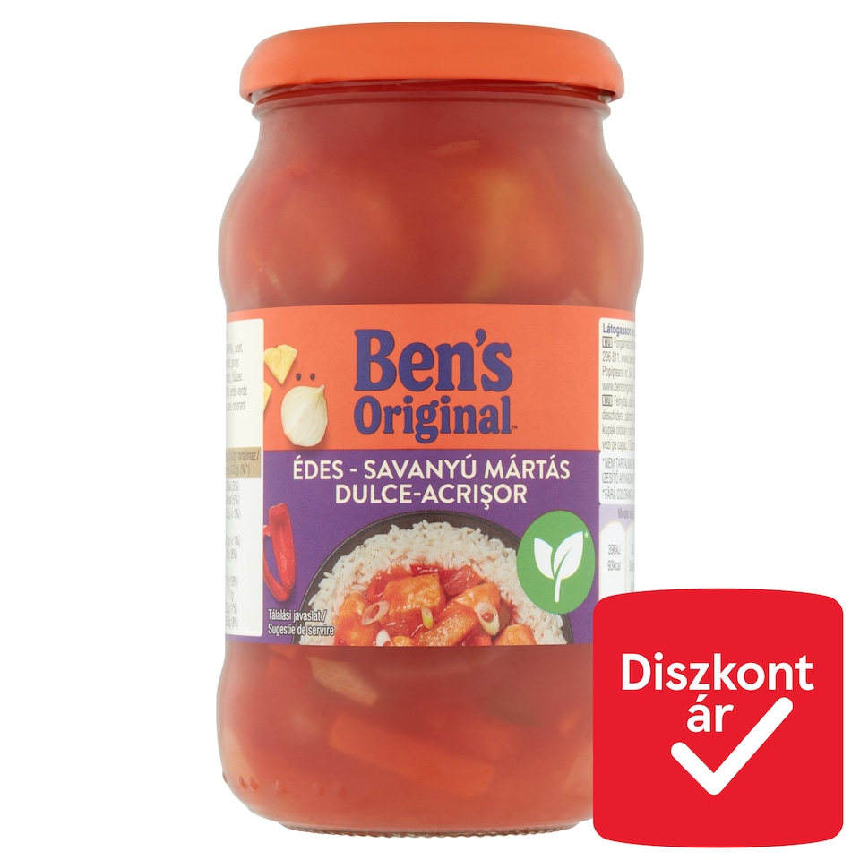 Ben's Original édes-savanyú mártás 400 g  1. kép