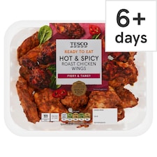 Tesco Hot & Spicy Roast Chicken Wings 525g