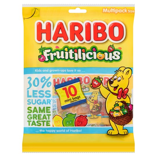 Haribo Fruitilious 10 Pack Tesco Groceries