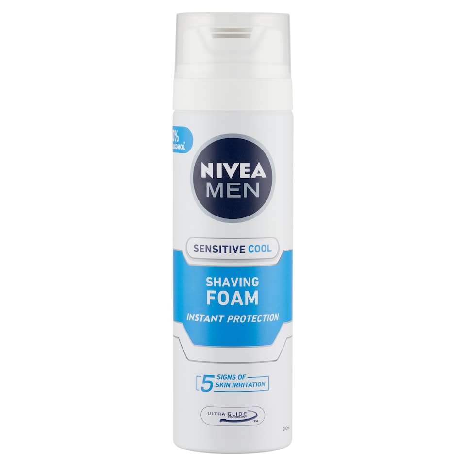 image 1 of NIVEA MEN Sensitive Cool Shaving Foam 200 ml