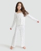 image 1 of F&F Girls 3-Piece Floral Print Pyjamas Set in Multi