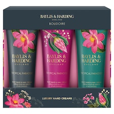 Baylis & Harding Boudoire Luxury Hand Creams Gift Set 3x 50ml