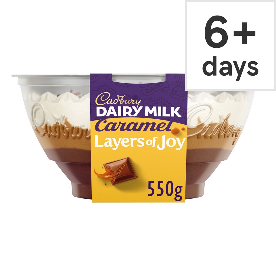 Cadbury Dairy Milk Caramel Trifle 550G Tesco Groceries