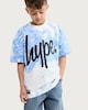 image 2 of Hype Pure Cotton Slogan T-Shirt in Blue