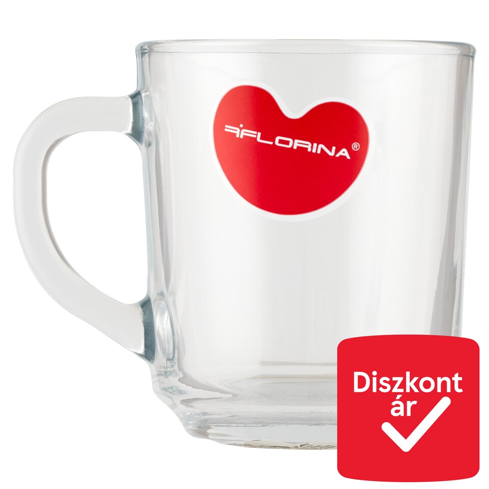 Florina Standard Glass Mug 250 ml
