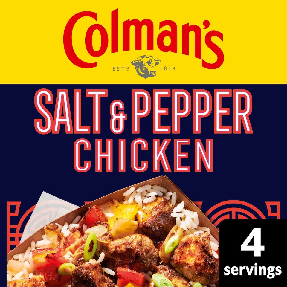 image 1 of Colman's Weekend Wonders Salt & Pepper Chicken recipe Mix 23G