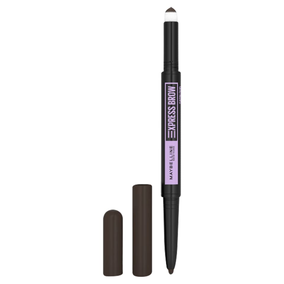 image 1 of Maybelline New York Express Brow Satin Duo Black Brown