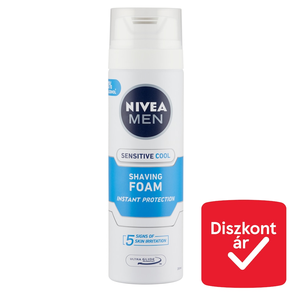 image 1 of NIVEA MEN Sensitive Cool Shaving Foam 200 ml