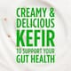 image 3 of Activia Kefir Peach Passion Fruit Gut Health Yoghurt 345g