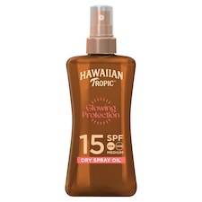 Hawaiian Tropic Glowing Protection Sunscreen Dry Oil SPF 15 200ml