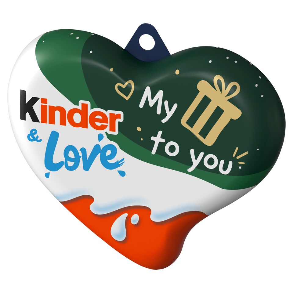 Obrázek 1 pro produkt Kinder Love plněná mléčná čokoláda s mléčnou náplní 37g