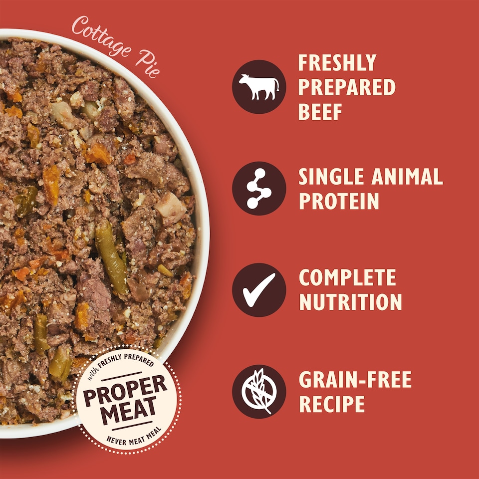 image 1 of Lily's Kitchen Beef, Potato Vegetable Dog Food 400G