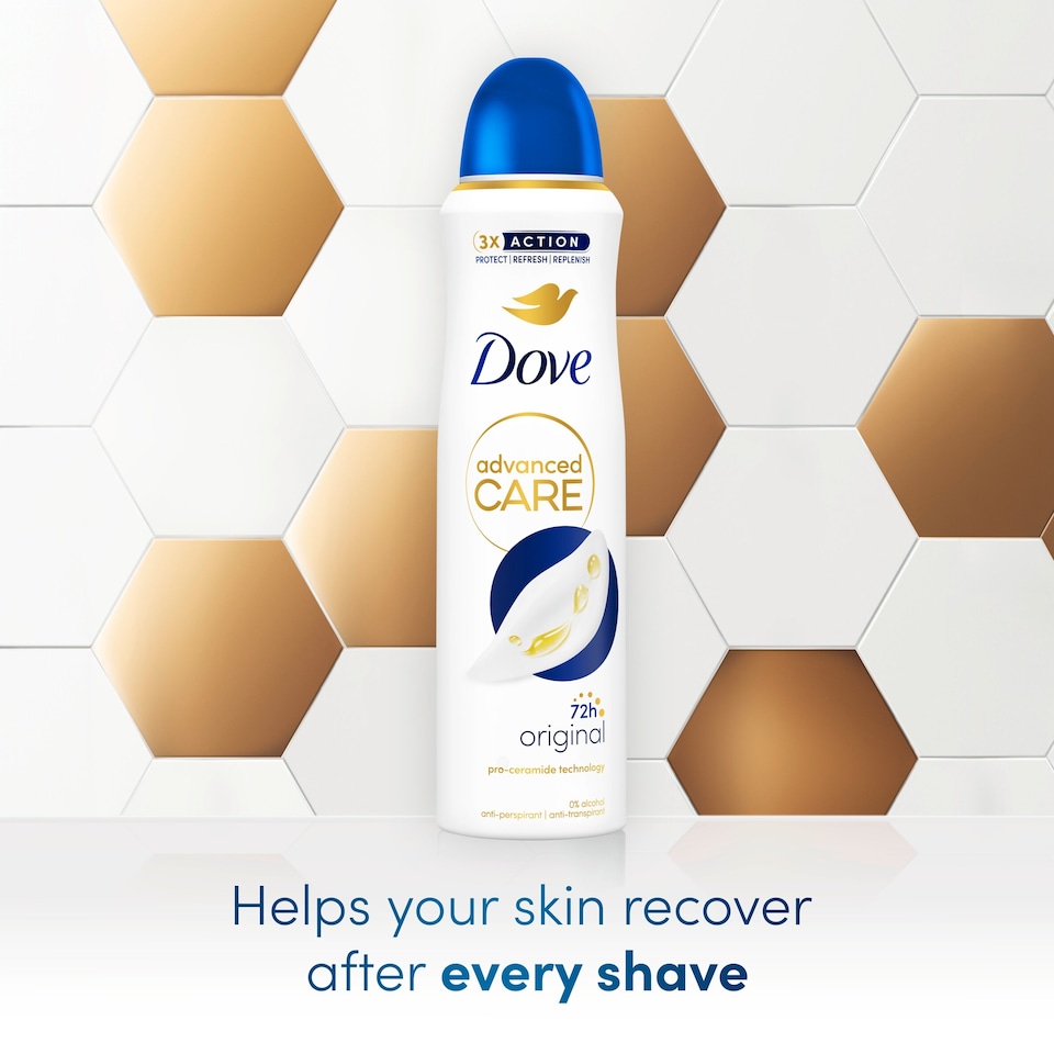 image 1 of Dove Women Original 72h Advanced Care Antiperspirant Deodorant 200ml