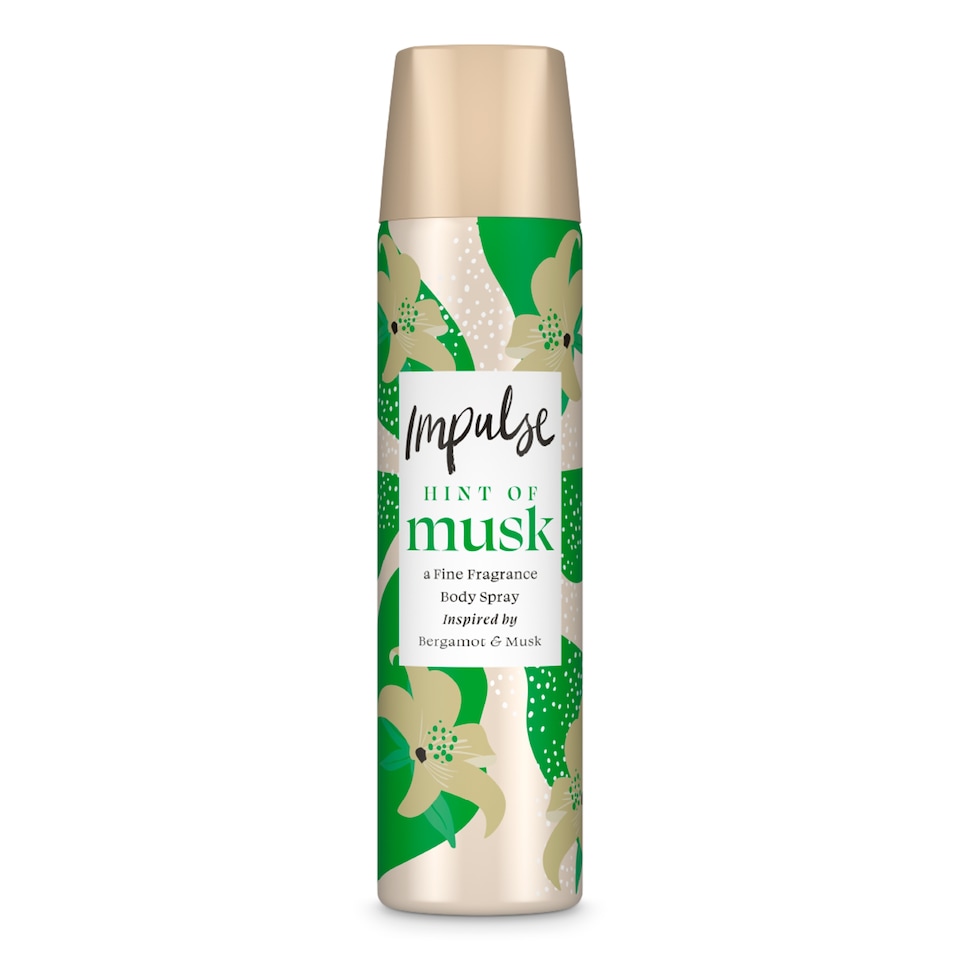 image 1 of Impulse Hint Of Musk Body Spray Deodorant 75Ml