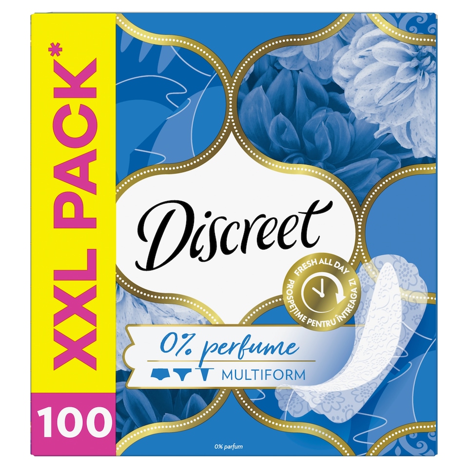 obrázok 1 z Intímky Discreet Priedušný materiál Multiform bez parfumácie x100