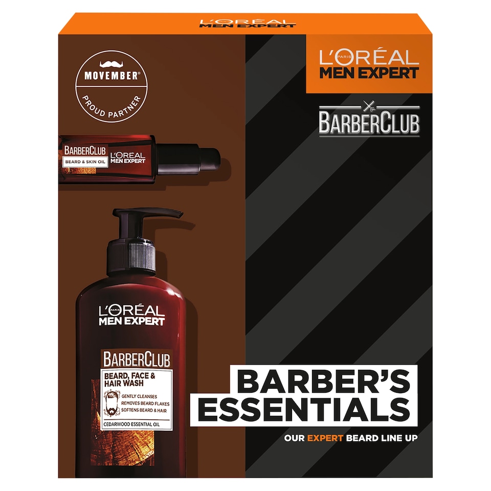 image 1 of L'oreal Men Expert Barber's Essentials Giftset