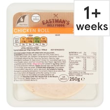 Eastmans Cooked Chicken Roll Slices 250g