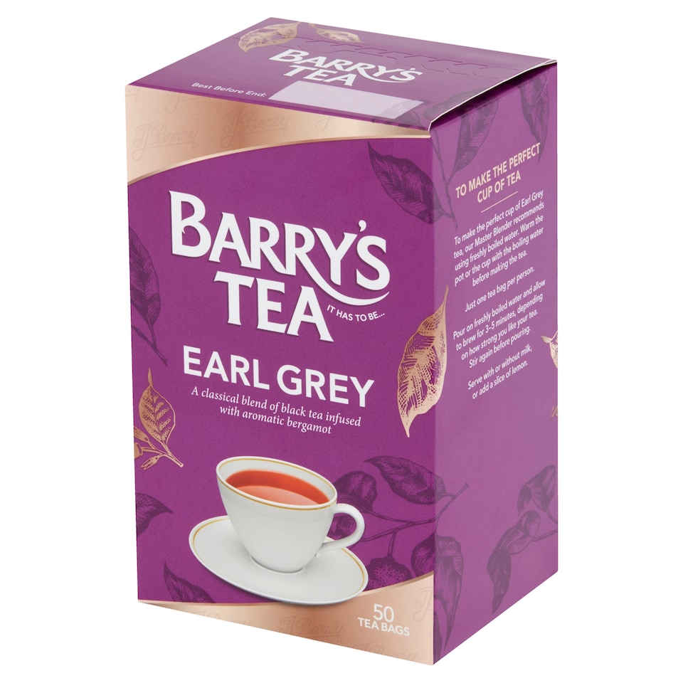Barry's Earl Grey 50S Teabags 125G
